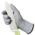 Palm getauchte Polyurethan beschichtete nahtlose stricken Arbeits-Level 5 Cut Resistant Handschuhe